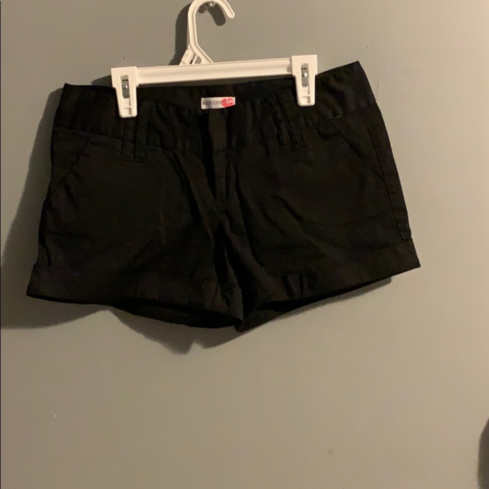 Black shorts